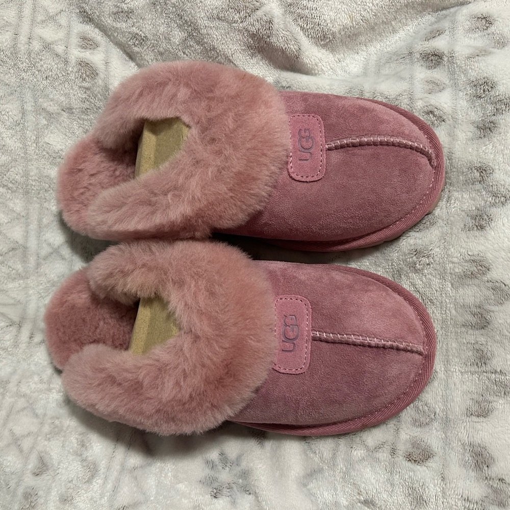UGG Blush Pink Kids Slippers